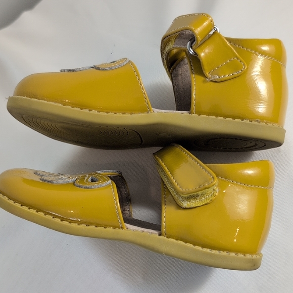 Livie & Luca Yellow Dress Shoes with Vintage Charm - Picture 7 of 10